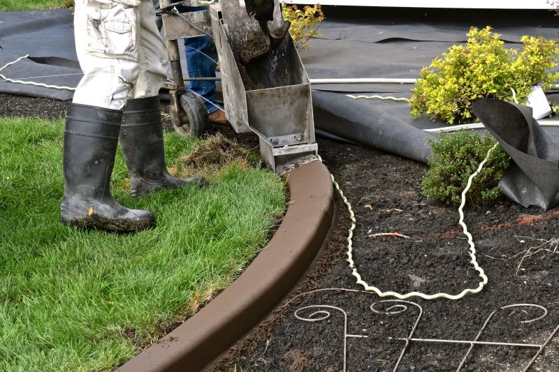 Flowerbed Edging Installation