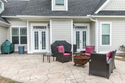 Stamped Concrete Patio Repair - Stamped Concrete  Spokane, Washington